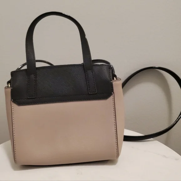 KATE SPADE Black & Cream Crossbody Bag